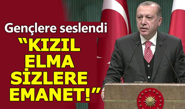 Erdoğan, 19 Mayıs için gençlerle Beştepe'de