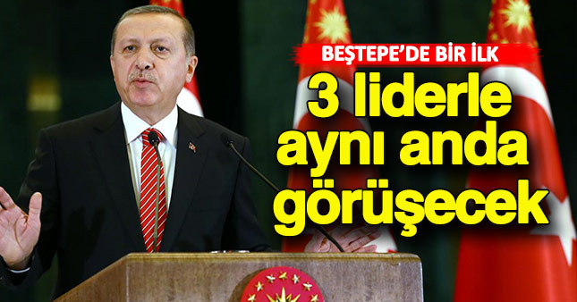 Erdoğan, Kılıçdaroğlu ve Bahçeli'yi kabul edecek