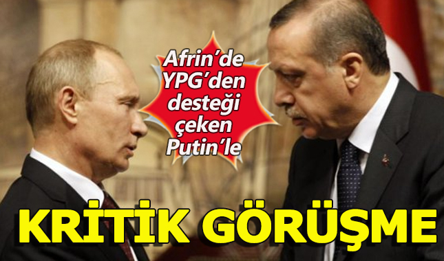 Erdoğan, Trump'tan sonra Putinle telefonda görüştü