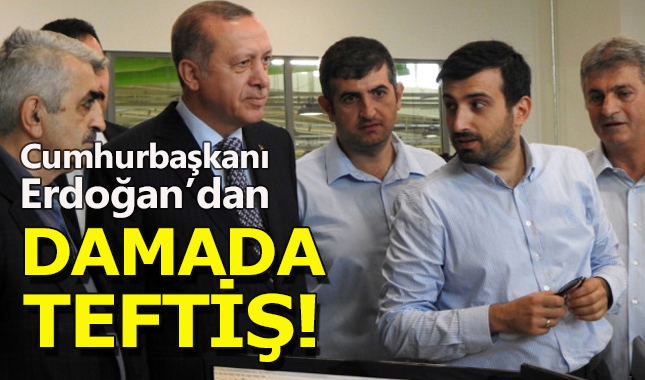 Erdoğan damadını teftişe gitti İHA'ları inceledi
