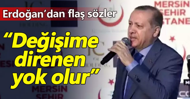 Erdoğan şehir hastanesi açılışında konuştu