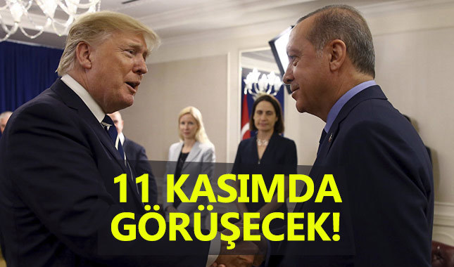 Erdoğan ve Trump 11 kasımda bir araya gelecek iddiası