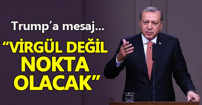 Erdoğan'dan ABD'ye "silah yardımı" eleştirisi