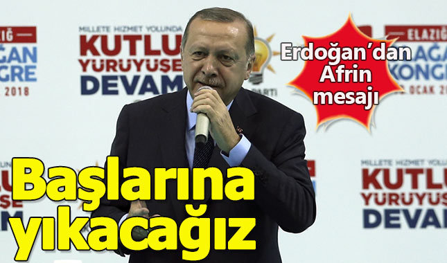Erdoğan'dan Afrin'e operasyon sinyali