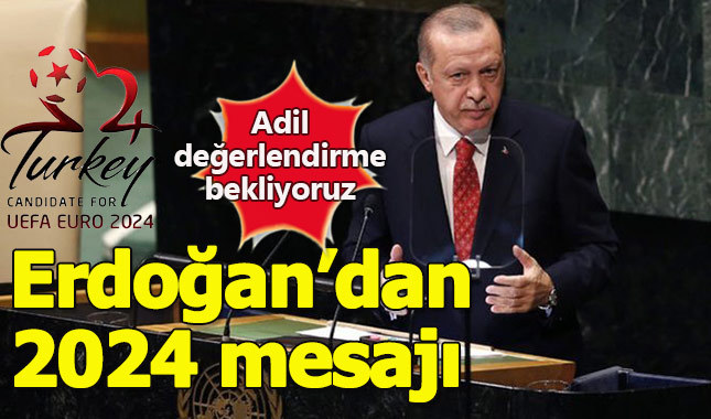 Erdoğan'dan Euro 2024 açıklaması