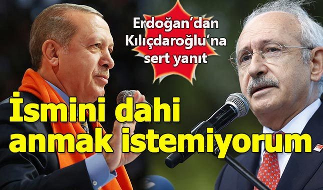 Erdoğan'dan Kılıçdaroğlu'nun iddialarına sert tepki