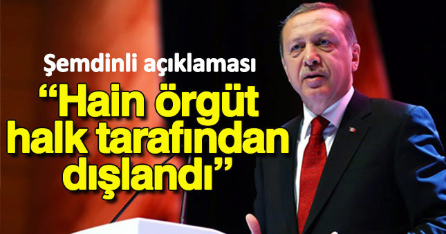 Erdoğan'dan Şemdinli'deki terör saldırısına sert tepki