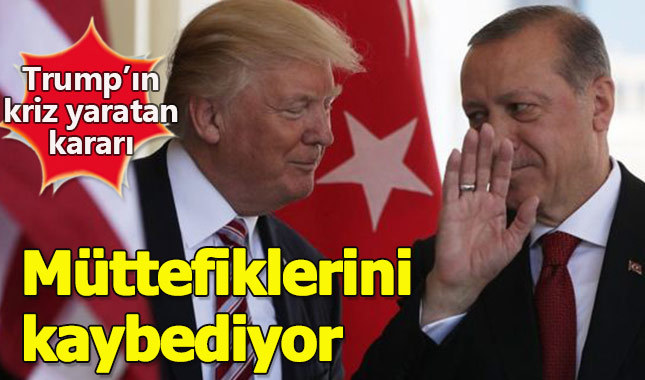 Erdoğan'dan Trump'ın kararına sert tepki