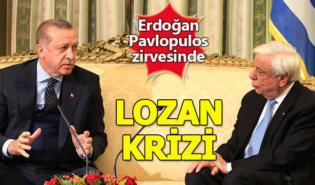 Erdoğan'dan Yunan mevkidaşına Lozan yanıtı