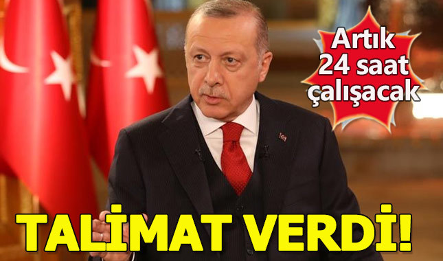 Erdoğan'dan belediyeler için talimat: Artık 7 gün 24 saat çalışacaklar