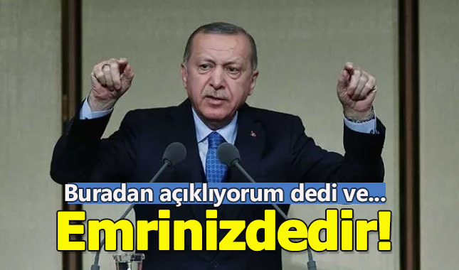 Erdoğan'dan muhtarlara: Belediye başkanlarımız sizlerin emrindedir