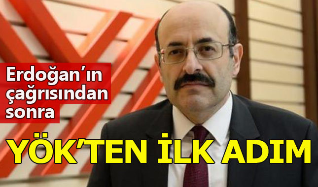 Erdoğan'ın "doçentlik" talimatı sonrası YÖK'ten ilk adım