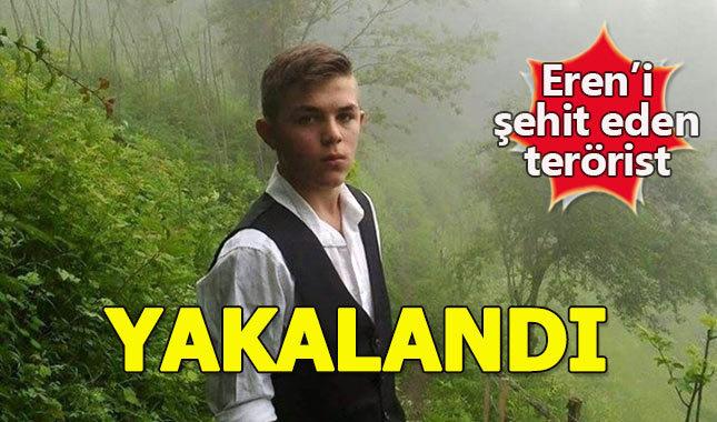 Eren Bülbül'ü şehit eden PKK'lı terörist yakalandı