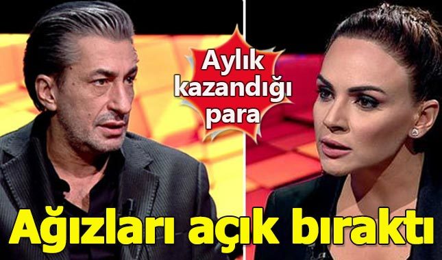 Erkan Petekkaya'dan aylık kazanç itirafı