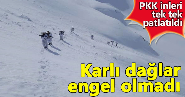 Erzincan'da teröristlere ağır darbe