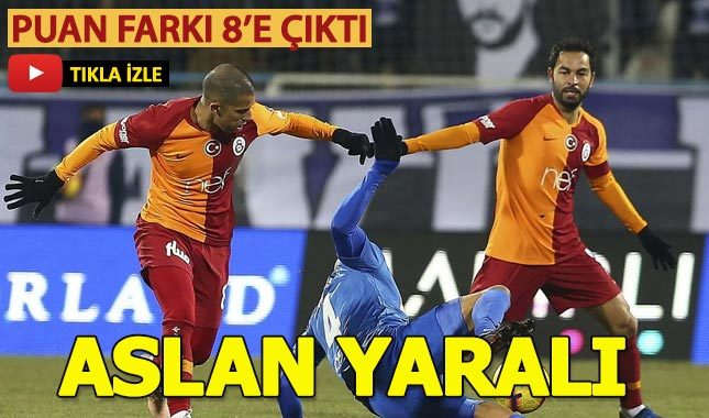Erzurumspor 1-1 Galatasaray Geniş Maç Özeti