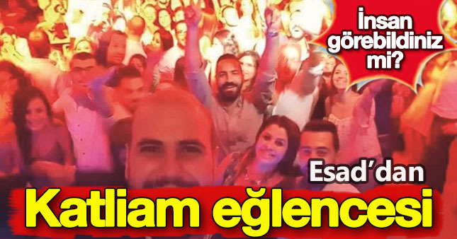 Esad'ın katliam partisi