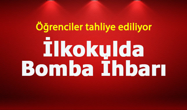 Esenler'de bomba alarmı ilkokul tahliye ediliyor