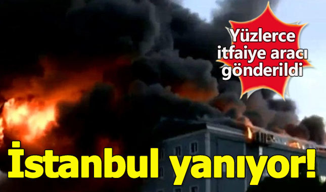 Esenyurt'ta 3 fabrikada yangın!