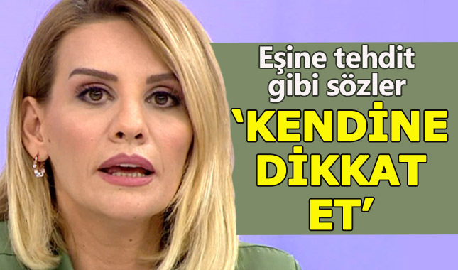 Esra Erol'dan Ali Özbir'e tehdit: Kendine dikkat et