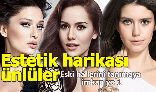 Estetik operasyon geçiren ünlülerin eski ve yeni halleri nasıl? Kim ne estetik yaptırdı? Gözlerinize inanamayacağınız karelerle ünlü isimler!