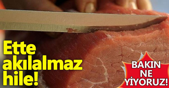 Ette inanılmaz skandal!