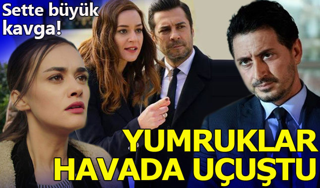 Dizilerden haberler - Evlat Kokusu dizisinin setinde yumruk yumruğa kavga