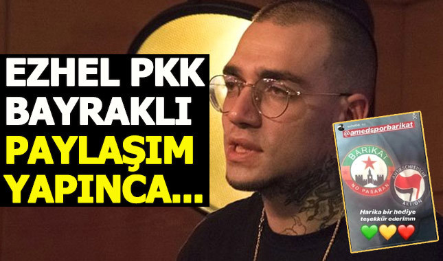 Ezhel takipçilerini küfür yağmuruna tuttu