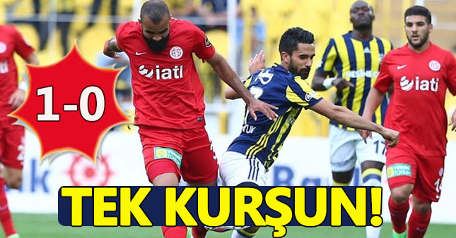 F.Bahçe'ye Kadıköy'de tek kurşun