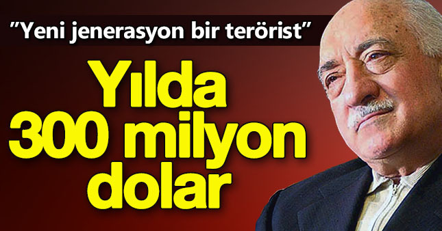FETÖ ABD'de yıllık 300 milyon dolar kazanıyor