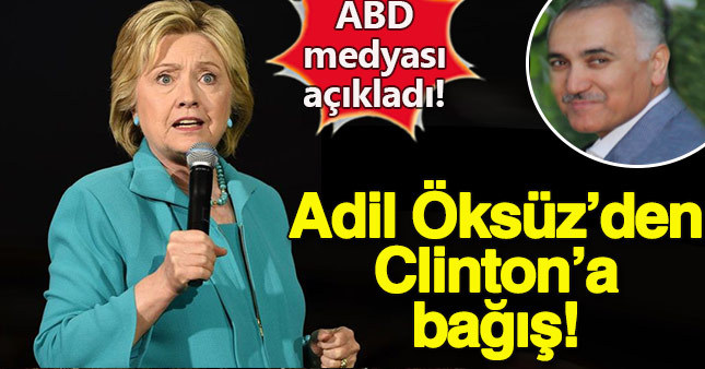FETÖ imamı Adil Öksüz'den, ABD başkan adayına bağış