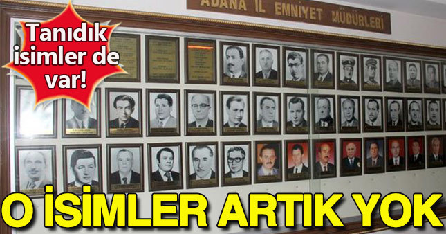 FETÖ'cü emniyet müdürlerinin izleri siliniyor