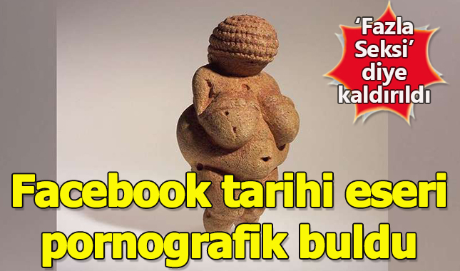 Facebook tarihi eseri 'Seksi' buldu