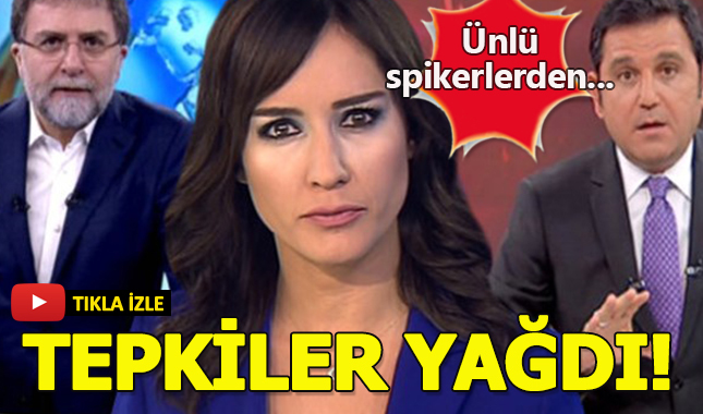 Fatih Portakal, Ahmet Hakan ve Nazlı Çelik'ten Taksiciler Odası Başkanı'na tepki!