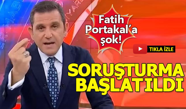Fatih Portakal hakkında soruşturma başlatıldı - Fox Mersin Şehir Hastanesi haberi