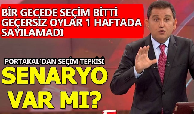 Fatih Portakal yine çok tartışılacak bir tweet attı