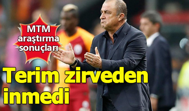 Fatih Terim zirveden inmedi