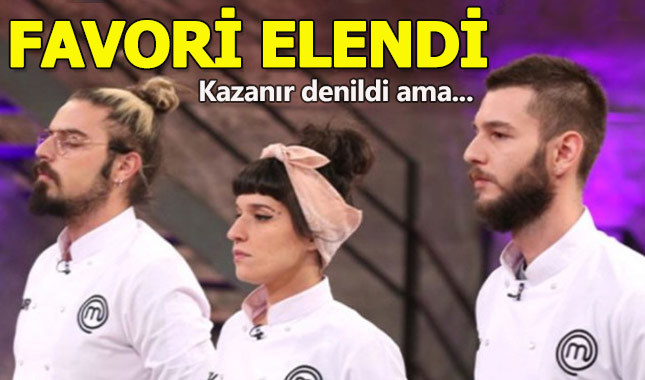 Favori görülen isim MasterChef'e veda etti!