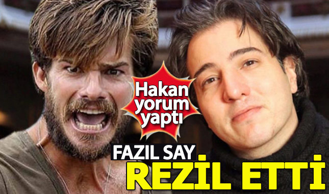 Fazıl Say, paylaşımına yorum yapan Hakan Hatipoğlu'nu tanımadı