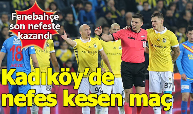 Fenerbahçe 2-1 Göztepe A.Ş. maçın özeti ve golleri