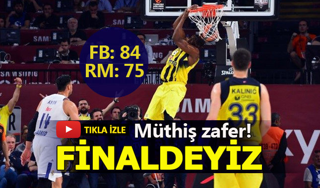 Fenerbahçe 84-75 Olympiakos - Maç Özeti (Euroleague Final Four)