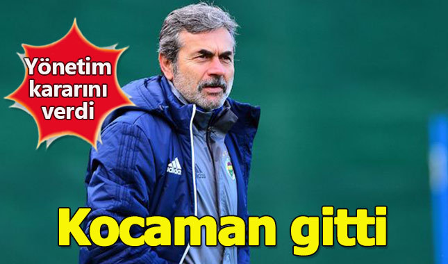 Fenerbahçe'de Aykut Kocaman gitti
