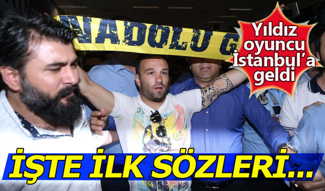 Fenerbahçe'nin yeni transferi Valbuena İstanbul'da