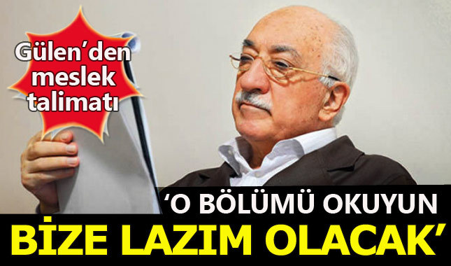 Fethullah Gülen'den öğrencilere meslek tavsiyesi
