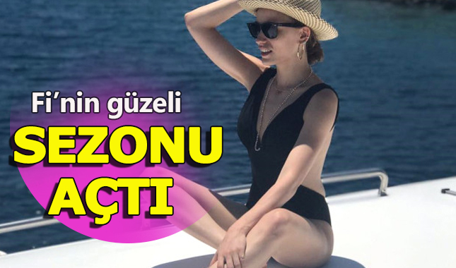 'Fi' dizisinin güzeli Serenay Sarıkaya bikinisiyle büyüledi