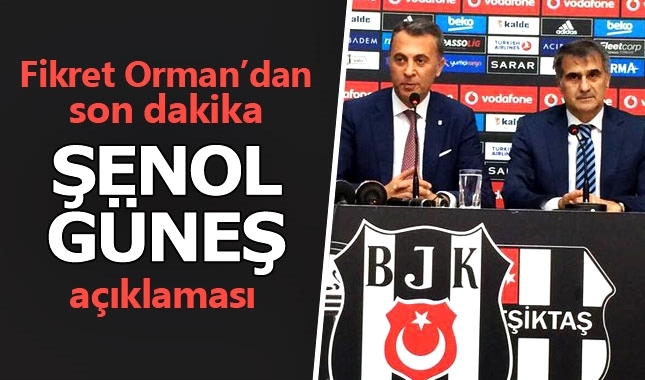 Fikret Orman'dan Şenol Güneş ve Milli Takım iddialarına yanıt