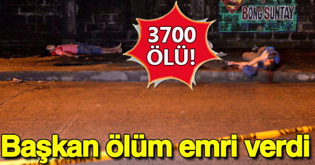 Filipinler kan gölüne döndü!