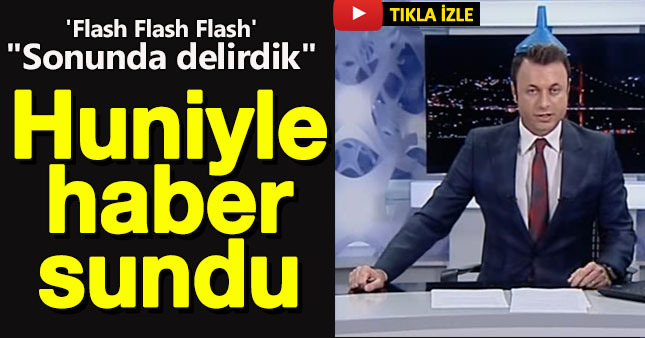 Flash TV Haber Spikeri huniyle haber sundu