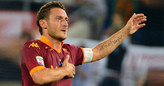 Francesco Totti futbolu bırakıyor