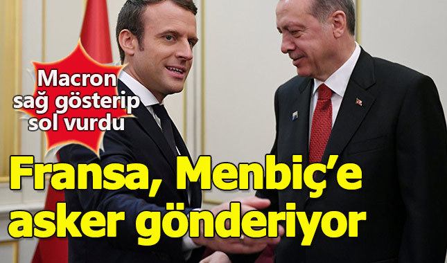 Fransa Menbiç'te YPG'ye destek gönderecek